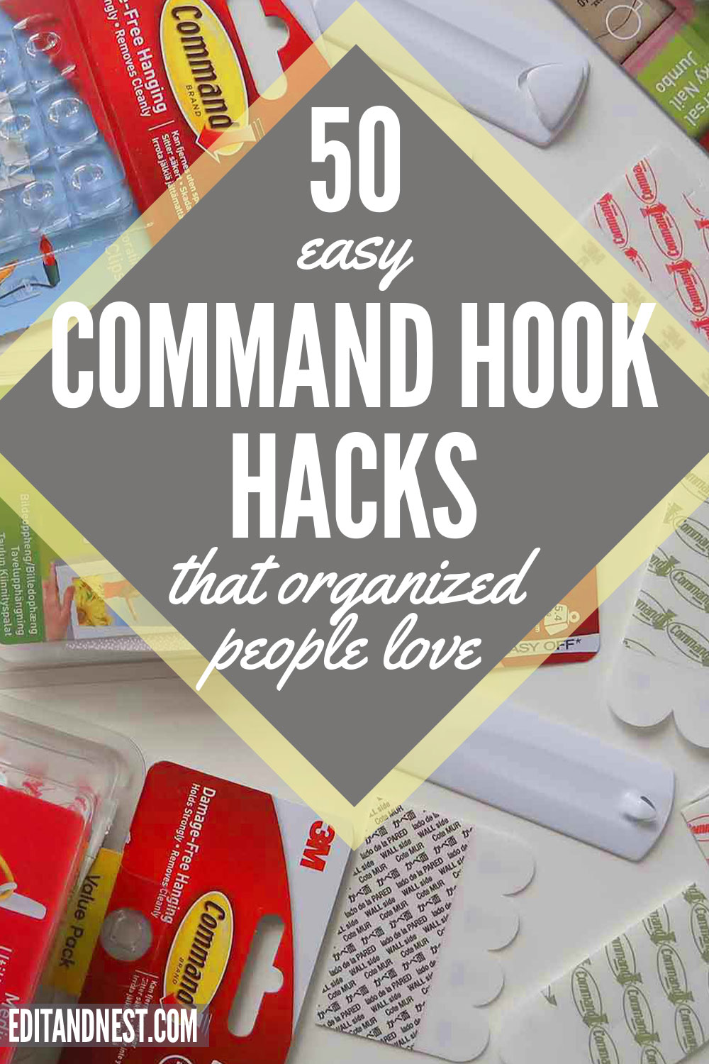 The Best Command Hooks To Organize Your Life! | Edit + Nest